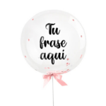 Globo Burbuja Confeti